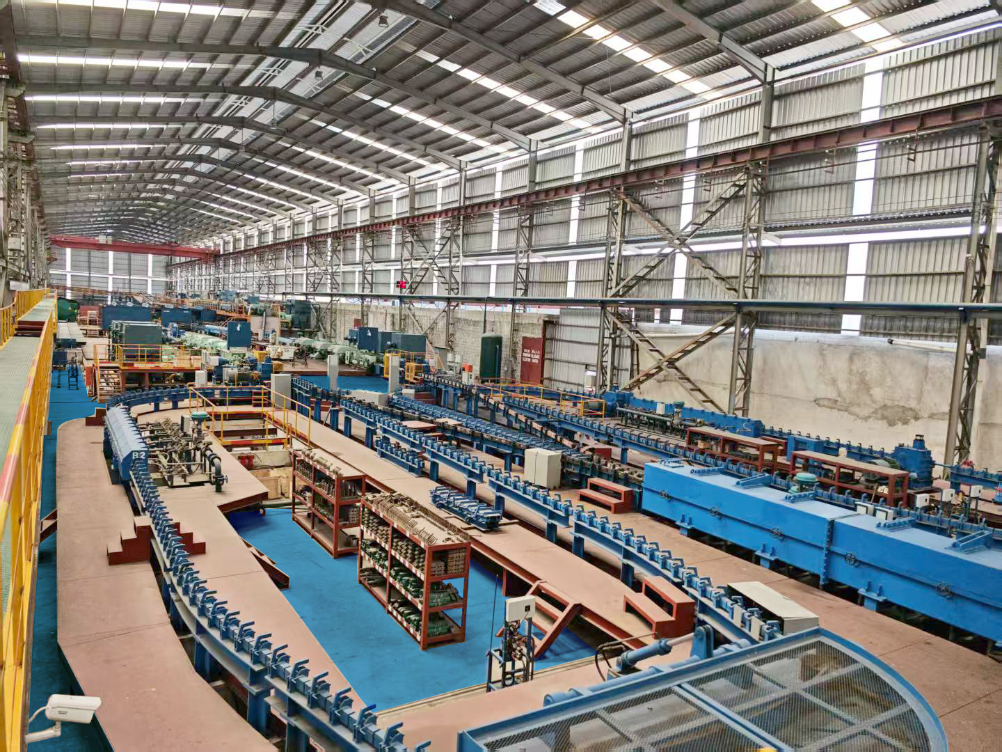High-speed bar and wire rod hybrid production line