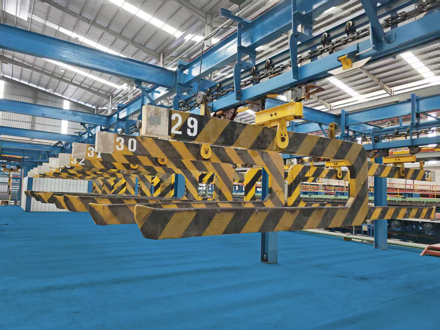 Angle steel and channel steel hybrid production line at FAR-MAC