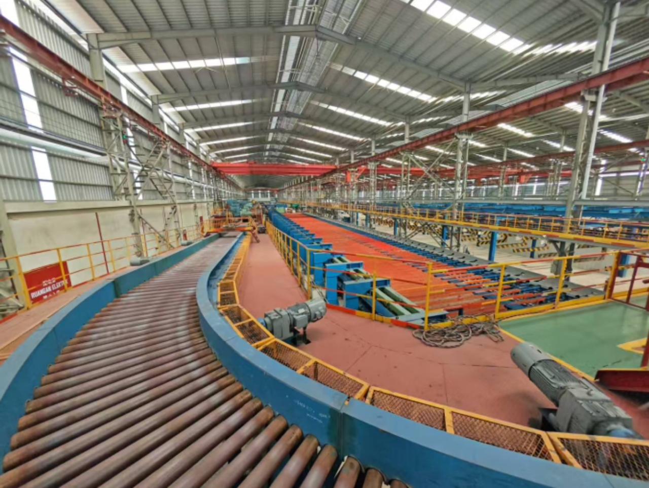 High-speed rolling mill equipment at FAR-MAC Steel