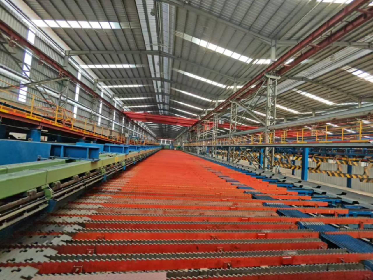 Steel rolling facility interior – FAR-MAC Steel
