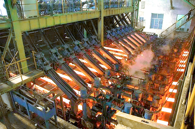 Billet continuous casting machine – 5-strand production line